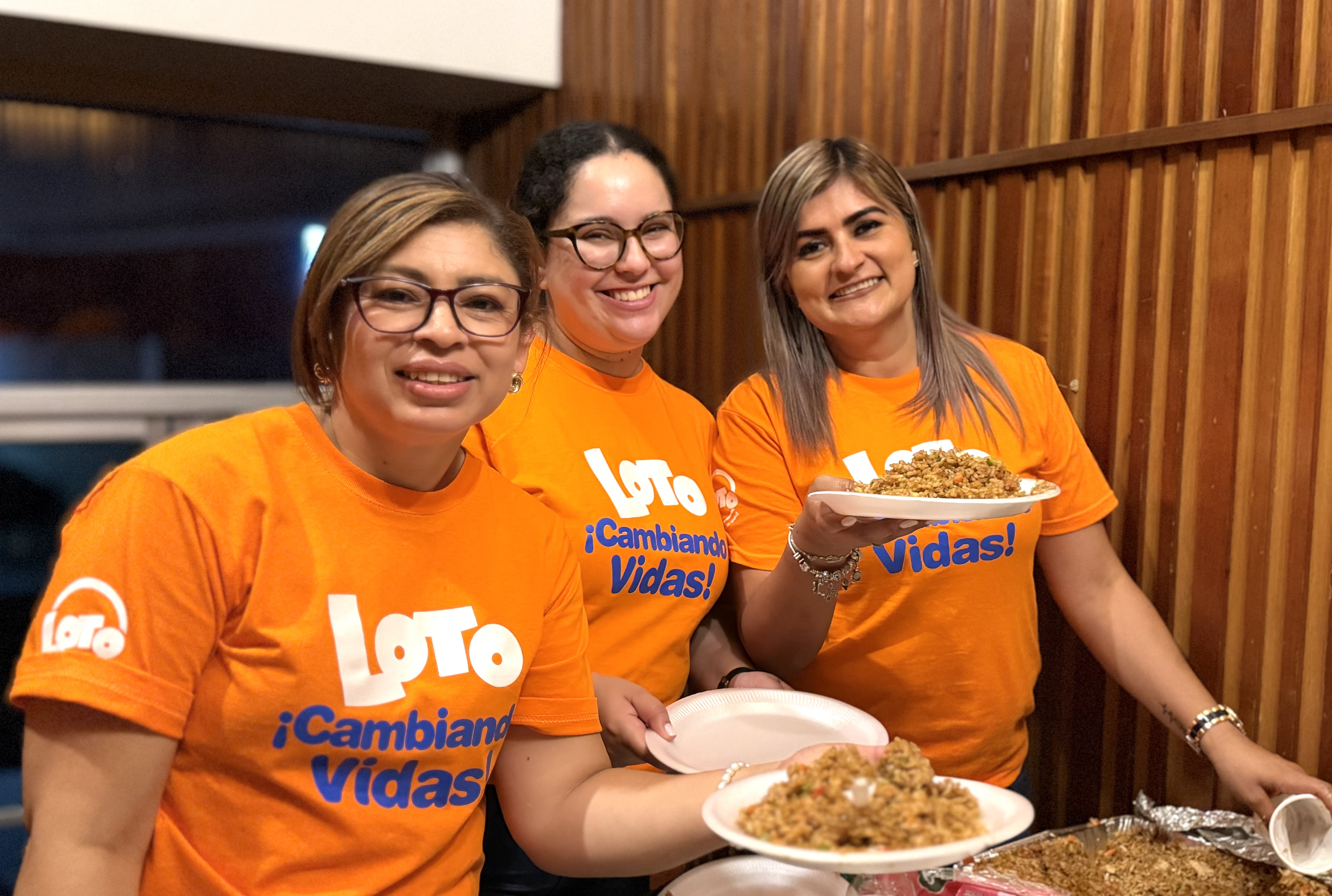 Actividad de voluntariado Loto