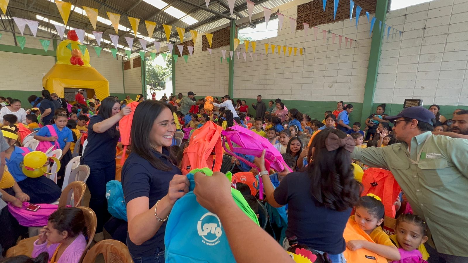 Actividad de voluntariado Loto