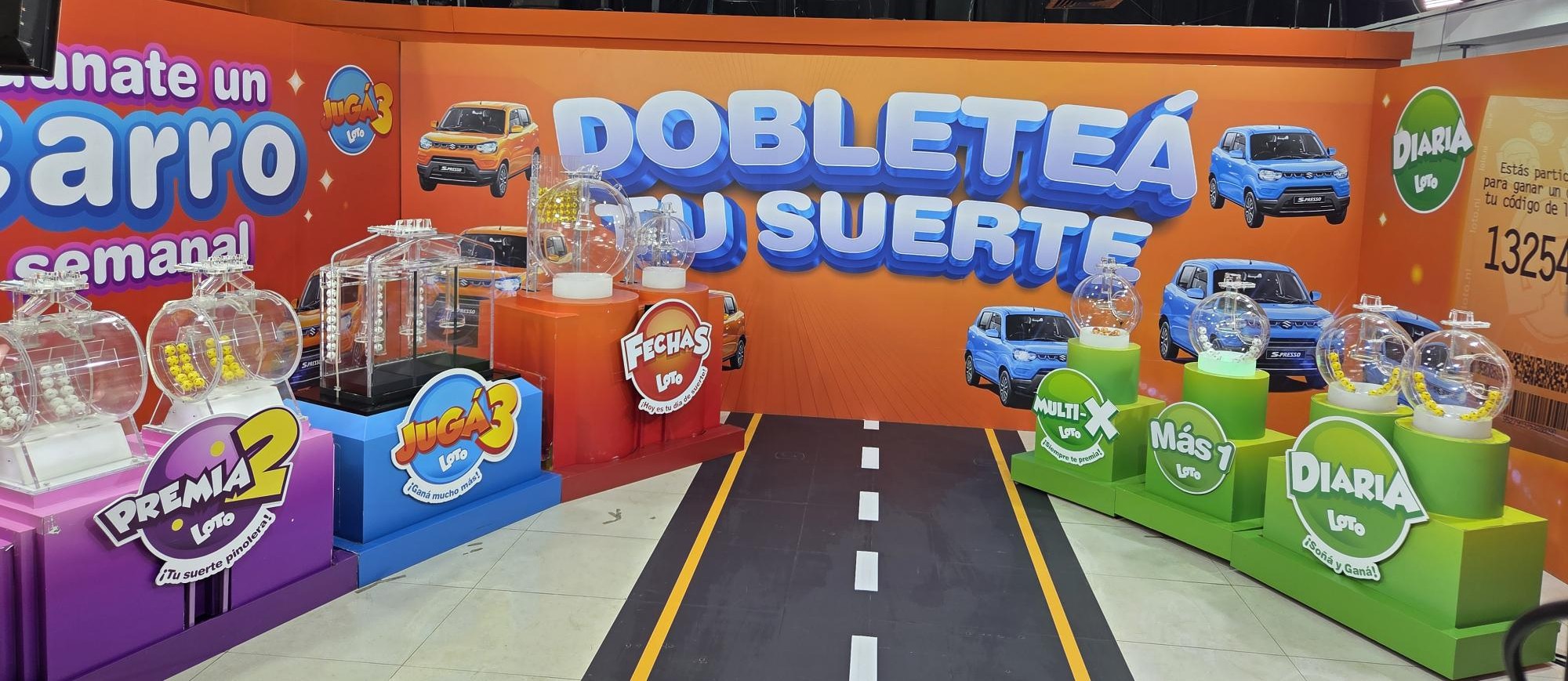 LOTO celebra 15 años regalando un carro semanal con Dobleteá Tu Suerte