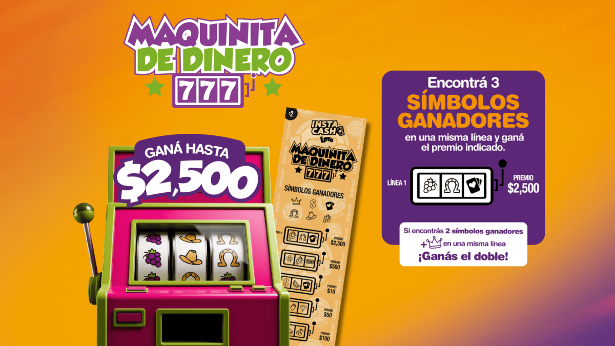¡La suerte está de tu lado con Maquinita de Dinero!
