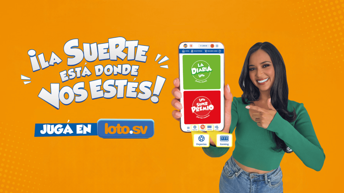 Loto.sv disponible para que jugués y ganés en línea.